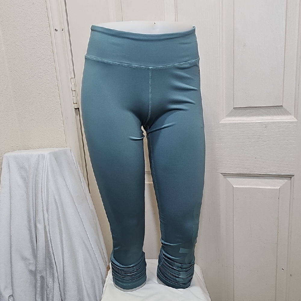 Adidas Light Blue Climalite Leggings